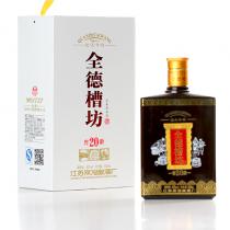 全德坊42度浓香型白酒 500ml/瓶 瓶装