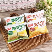 苏微休闲食品  芝士片&榴莲片250g