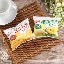 苏微休闲食品  芝士片&榴莲片250g