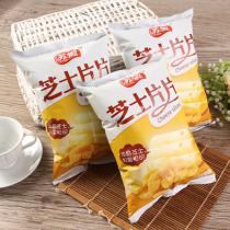 苏微休闲食品  芝士片&榴莲片大包装80g*6袋