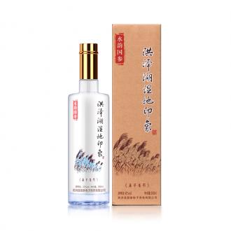 国参 洪泽湖湿地十二印象白酒浓香型粮食酿造白酒 芦苇荡影