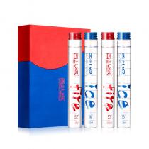 全德 浓香型白酒 两小二礼盒4瓶装 110ml/瓶